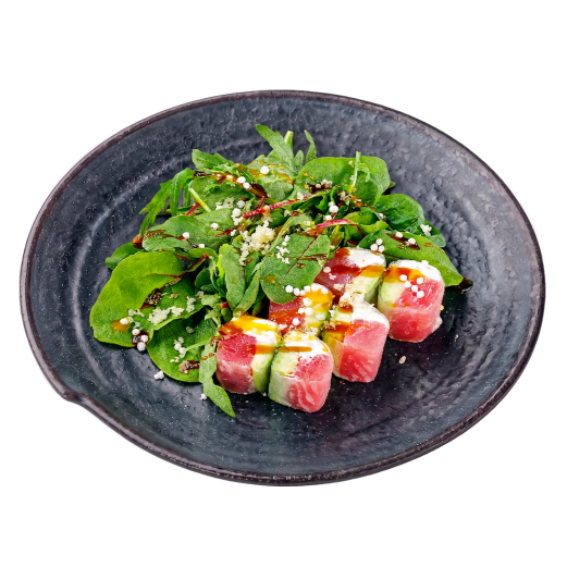 Spring roll with tuna