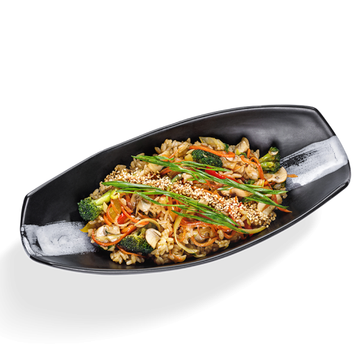 Рис смажений з овочами